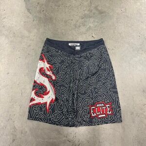 Vintage Y2K‎ mma elite grunge skater board shorts